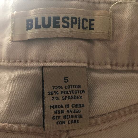 Bluespice‎ Womens Mid-waist/rise Skinny Leg Jeans Light Brown Size Small - Picture 3 of 3